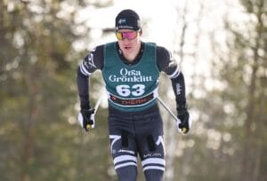 Emil persson, lager 157 ski team, studsade tillbaka i dagens Grönklitt ITT