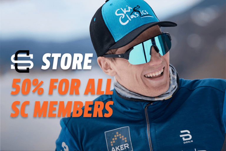 Medlemserbjudande – 50 % rabatt på allt i SC Store!