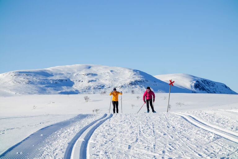 Funäsfjällen: – Här finns 178 km skidspår till påsken