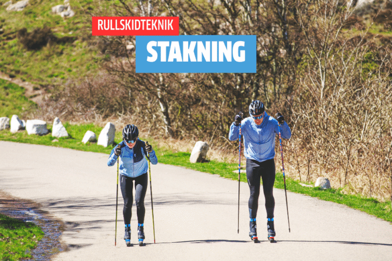 Så blir du bättre på stakning på rullskidor