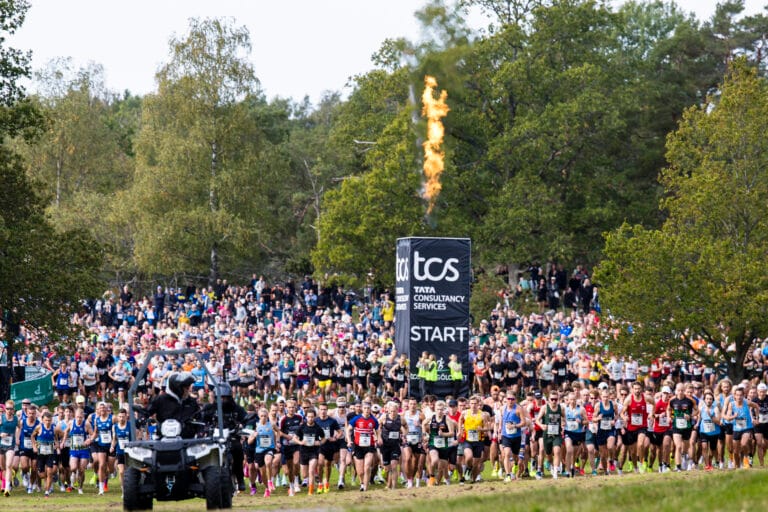 Skidåkarna visade löpform i Lidingöloppet